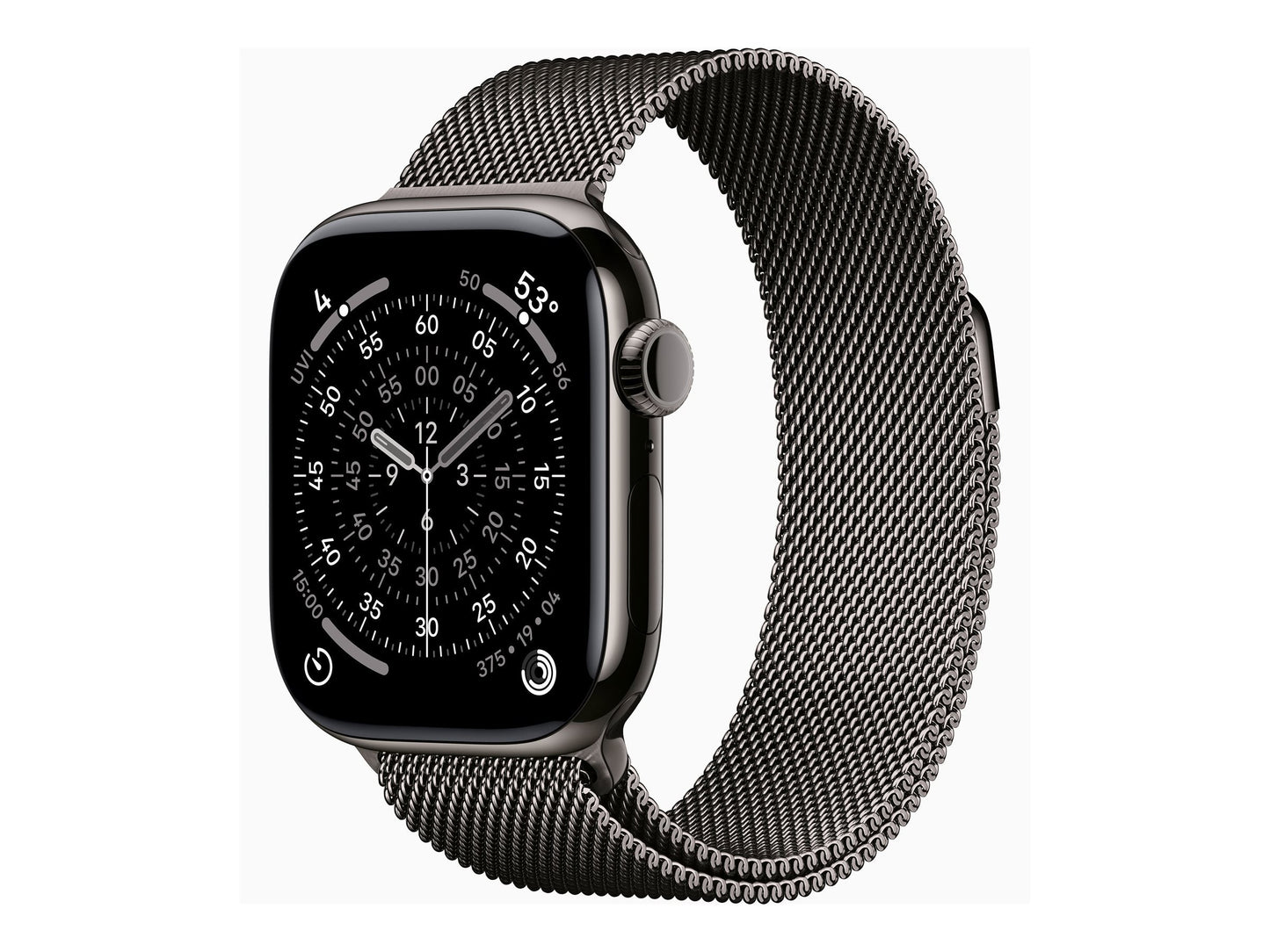 Apple Watch Series 11 42mm 5G Skiffer Titanium (Grå Milanese Rem) – Apple