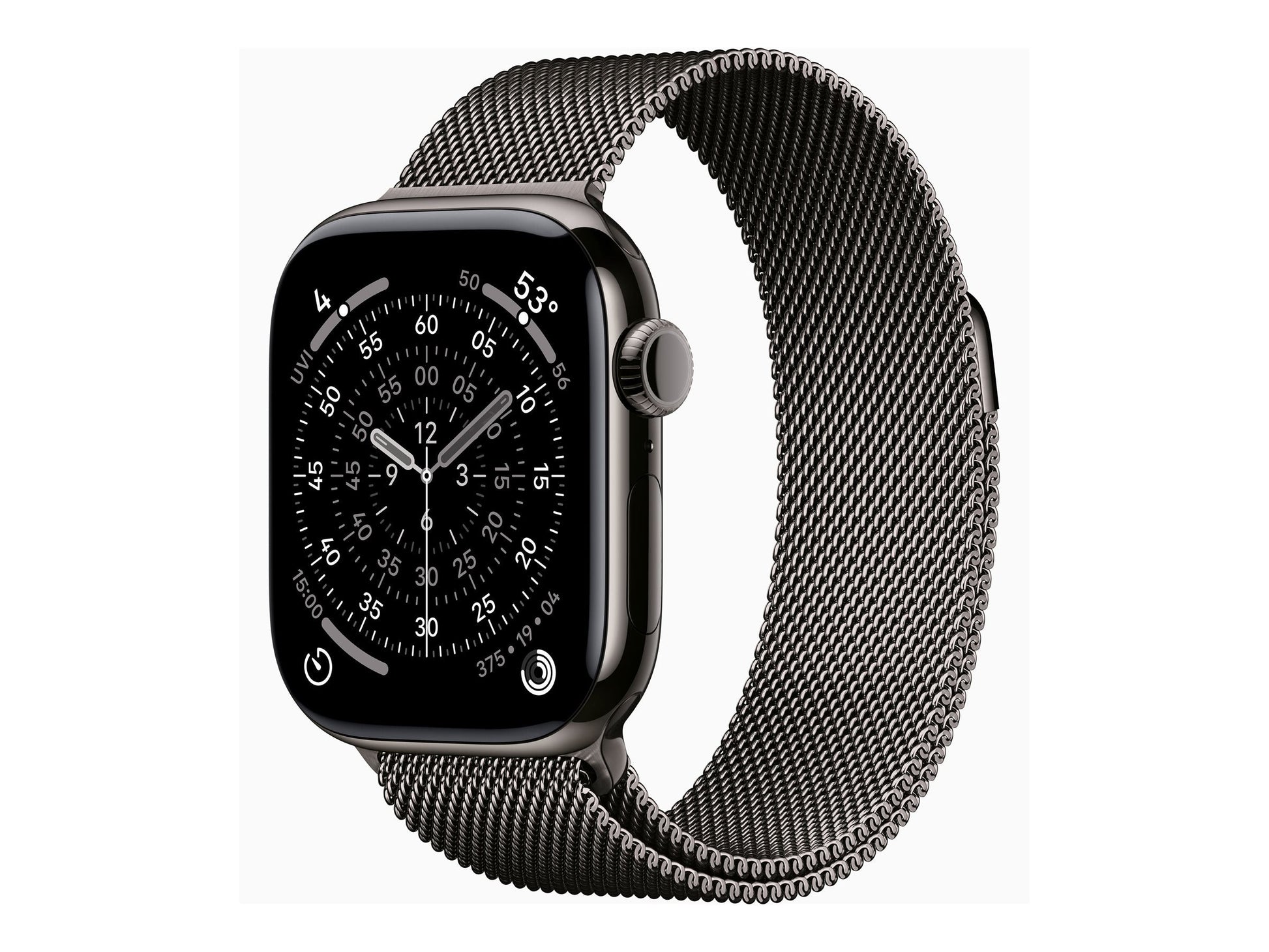 Apple Watch Series 11 42mm 5G Skiffer Titanium (Grå Milanese Rem) – Apple