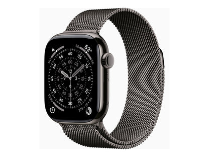 Apple Watch Series 11 42mm 5G Skiffer Titanium (Grå Milanese Rem) – Apple