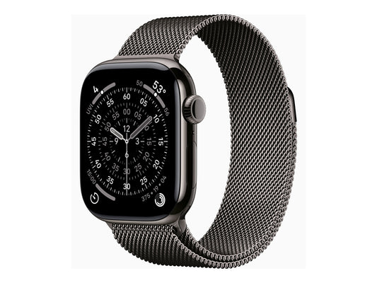 Apple Watch Series 11 42mm 5G Slate Titanium (Grey Milanese Strap)