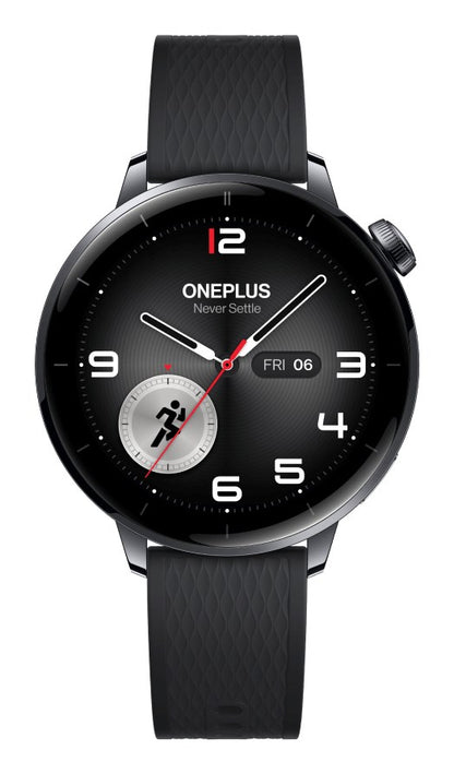 OnePlus Watch 3 43mm Svart (Svart Gummiband) – OnePlus