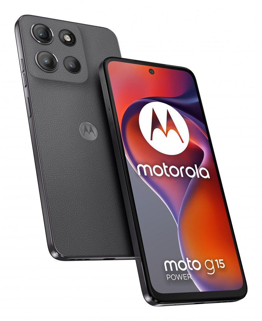 Motorola moto g15 power 17.1 cm (6.72") Dual SIM Android 15 4G USB Type-C 8 GB 256 GB 6000 mAh Grey – Motorola