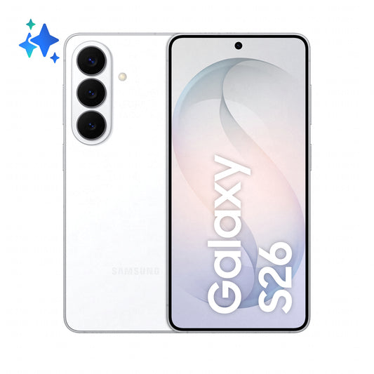 Samsung Galaxy S26 16 cm (6.3") Dubbla SIM-kort Android 16.0 5G USB Type-C 12 GB 512 GB 4300 mAh Vit