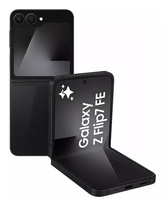 Samsung Galaxy Z Flip7 FE 17 cm (6.7") Dubbla SIM-kort Android 16.0 5G USB Type-C 8 GB 128 GB 4000 mAh Svart