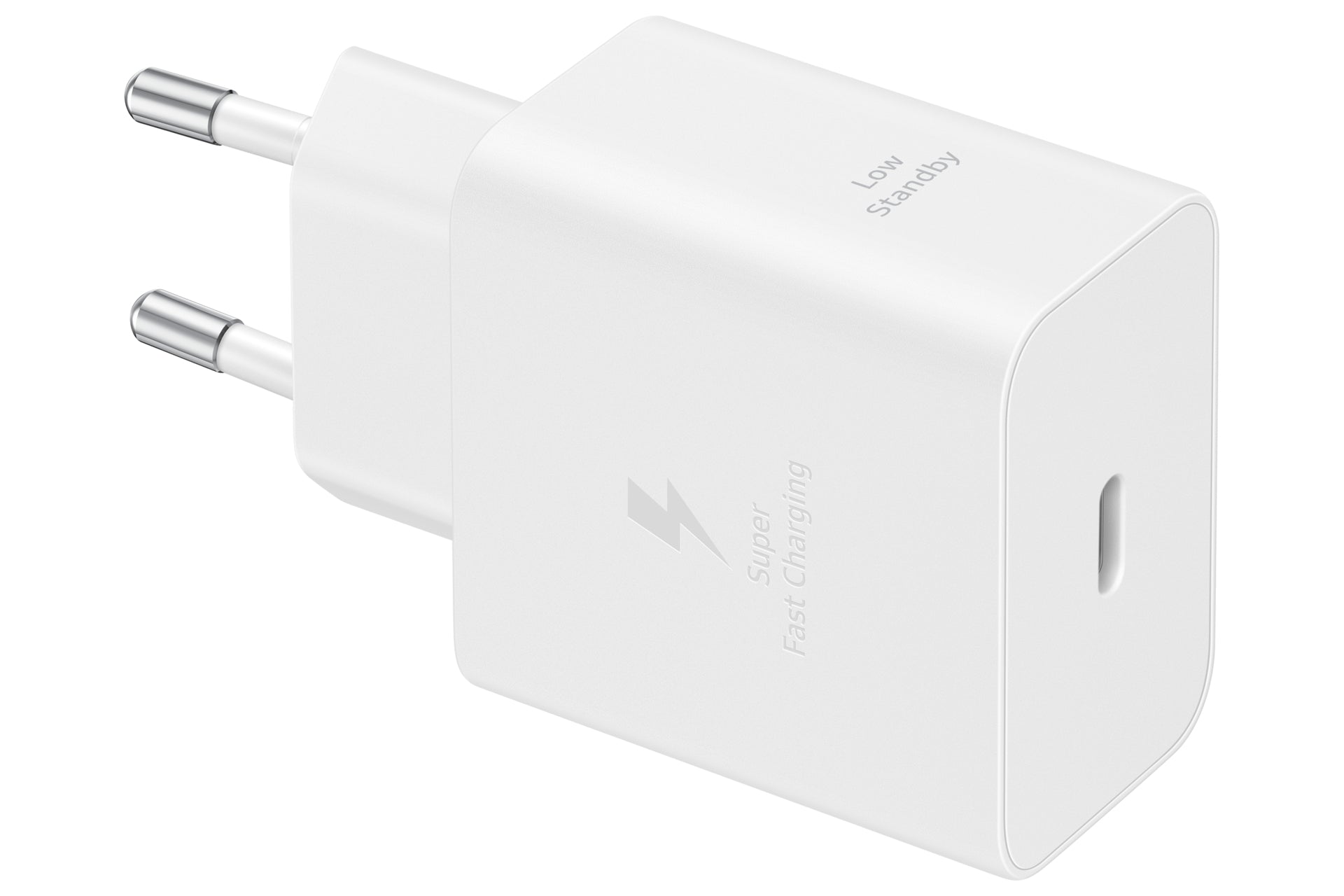 Samsung USB-C Snabbladdare 45W + USB-C Kabel Vit – Samsung