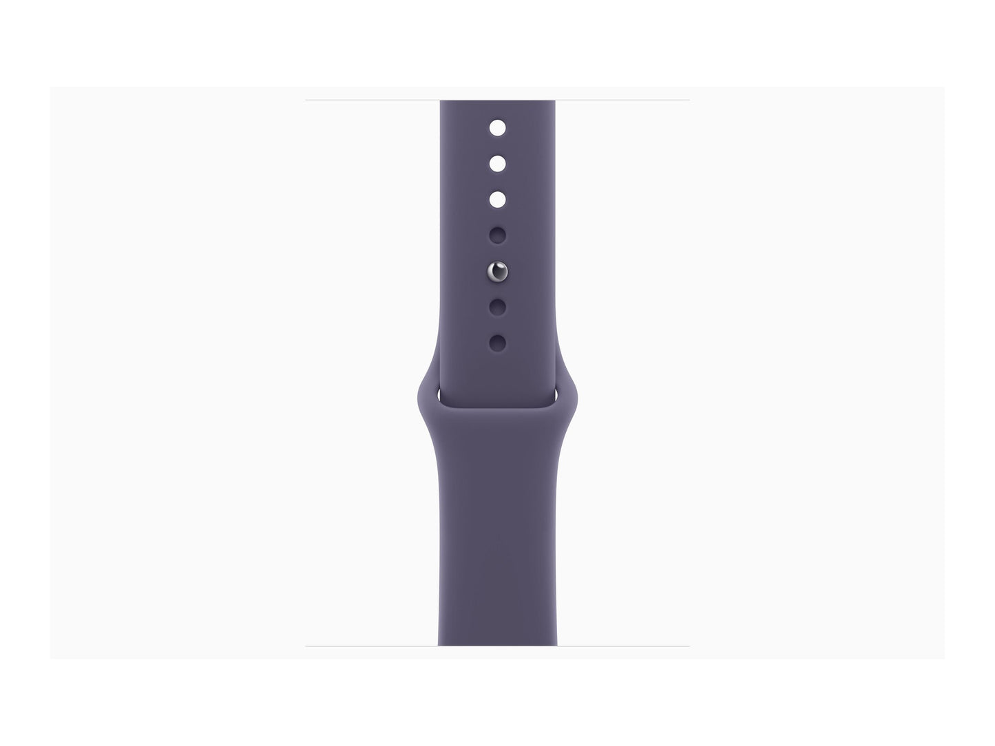 Apple Watch Series 11 46mm 5G Silver (Purple Rubber Strap S/M)