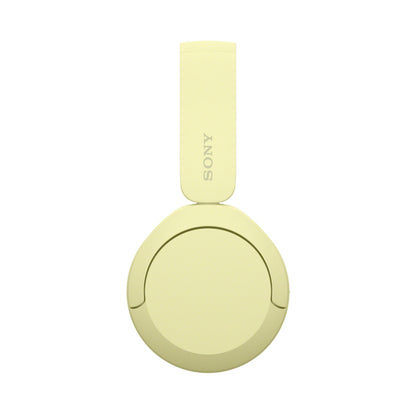 Sony WHCH520Y.CE7 hörlur och headset Trådlös Huvudband Samtal/musik USB Type-C Bluetooth Gul