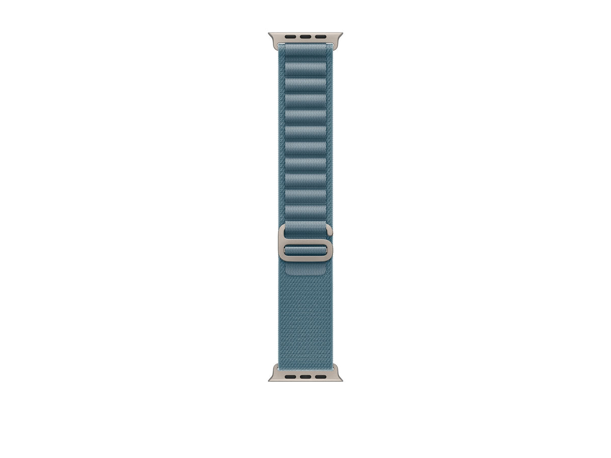 Apple Watch Ultra 3 49mm Titanium (Blå Nylonband L) – Apple