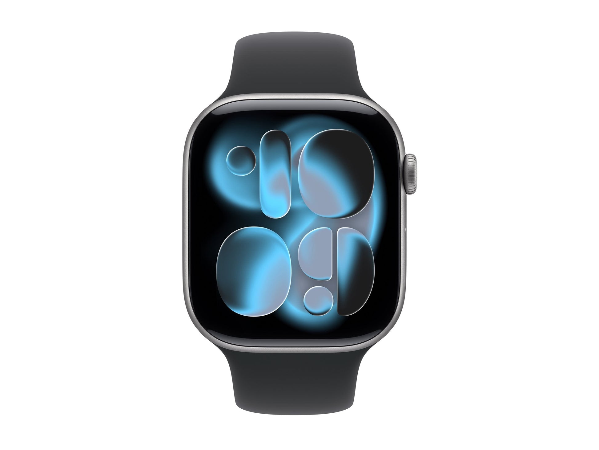 Apple Watch Series 11 46mm 5G Grå (Svart Gummiband M/L) – Apple