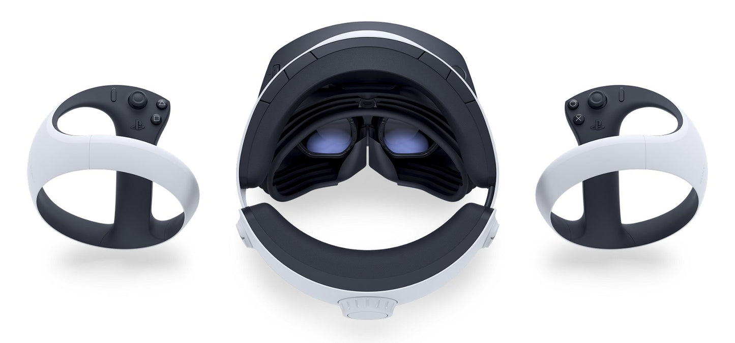 Sony PlayStation VR2 Skärm för montering på huvudet 560 g Svart, Vit