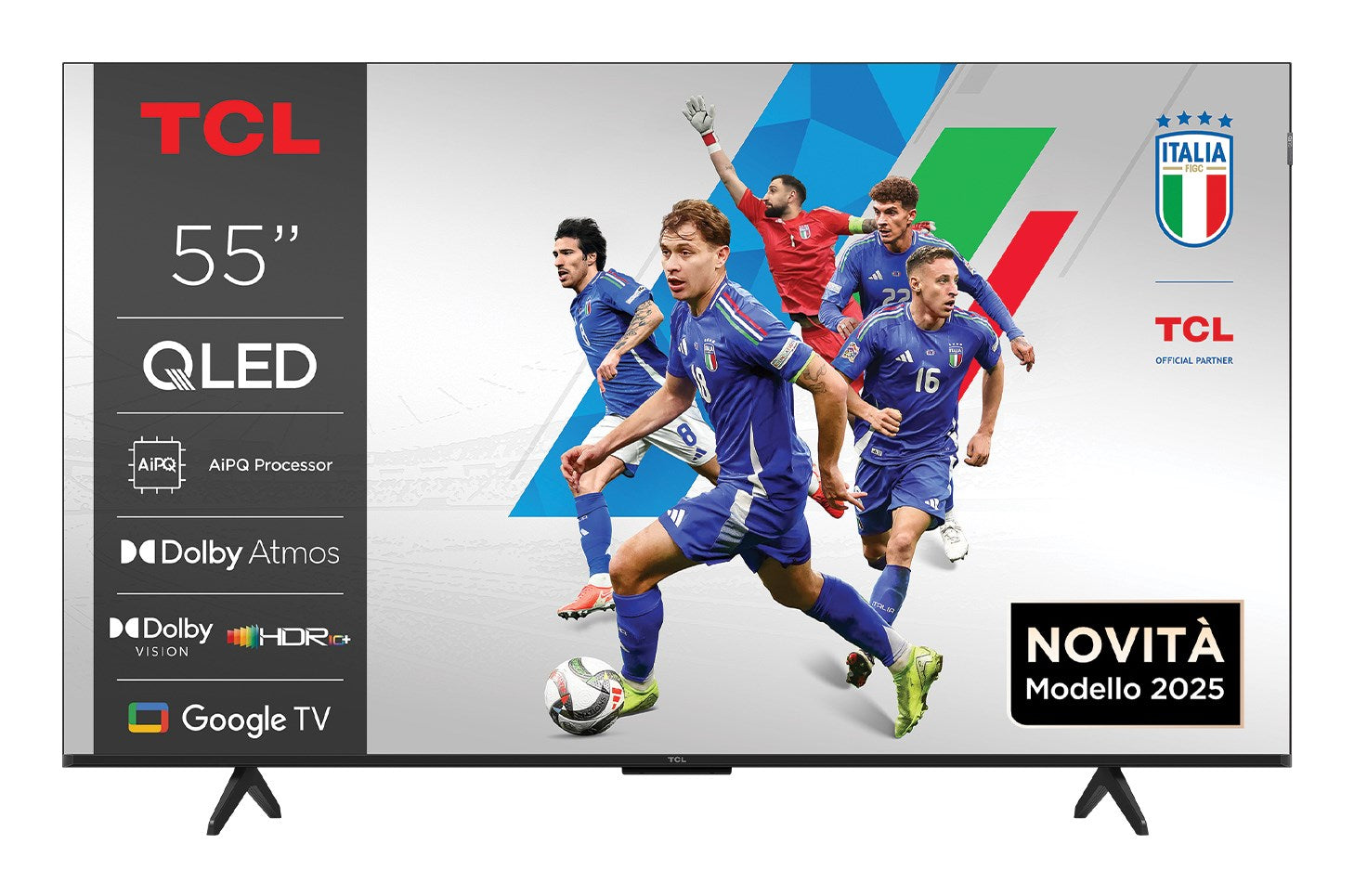 TCL P79K 55P79K TV 139.7 cm (55") 4K Ultra HD Smart TV Wi-Fi Metallic 430 cd/m² – TCL