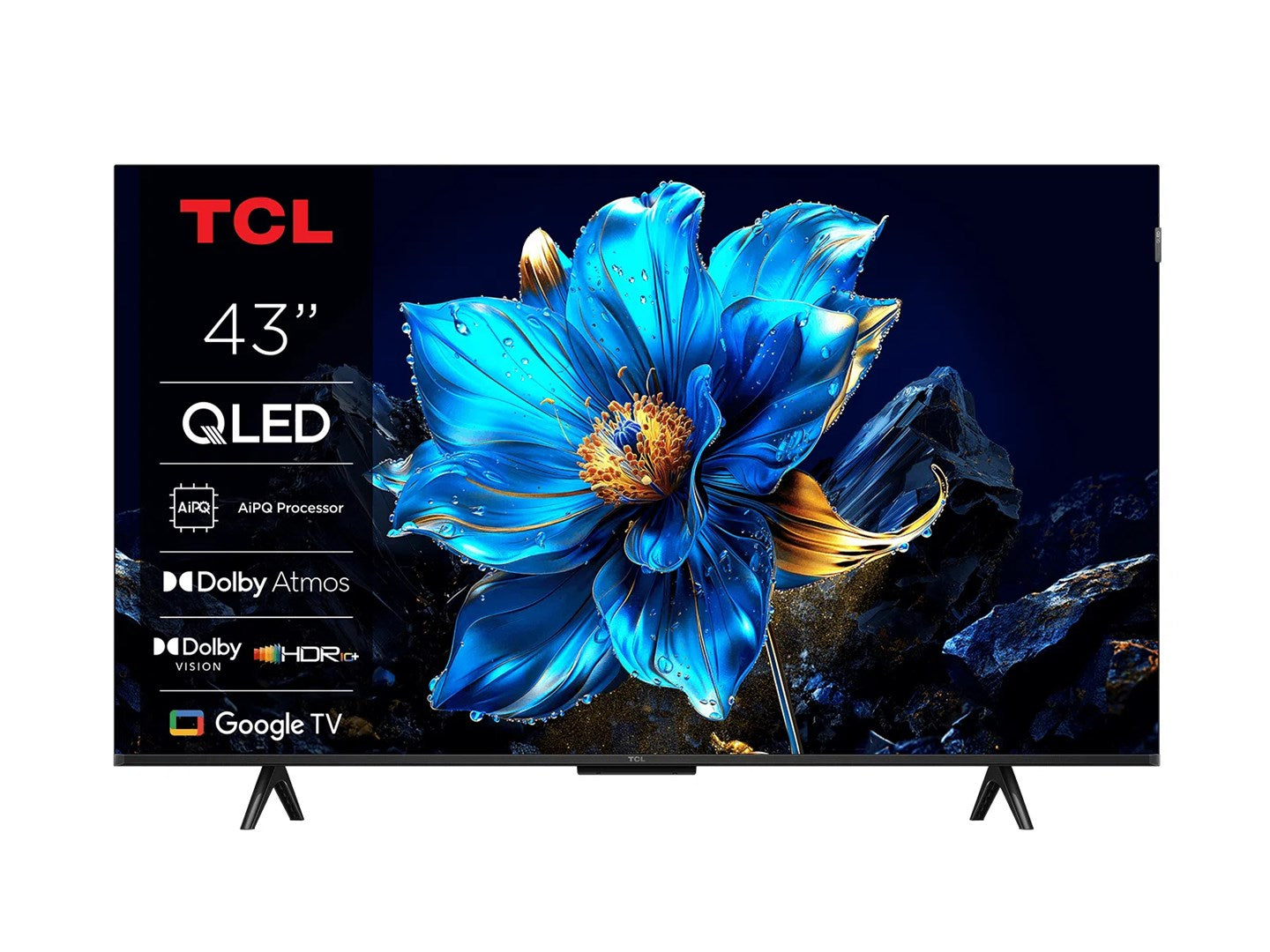 TCL T69C 43T69C TV 109.2 cm (43") 4K Ultra HD Smart TV Wi-Fi Black 350 cd/m² – TCL