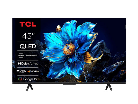 TCL T69C 43T69C TV 109.2 cm (43") 4K Ultra HD Smart TV Wi-Fi Black 350 cd/m² – TCL