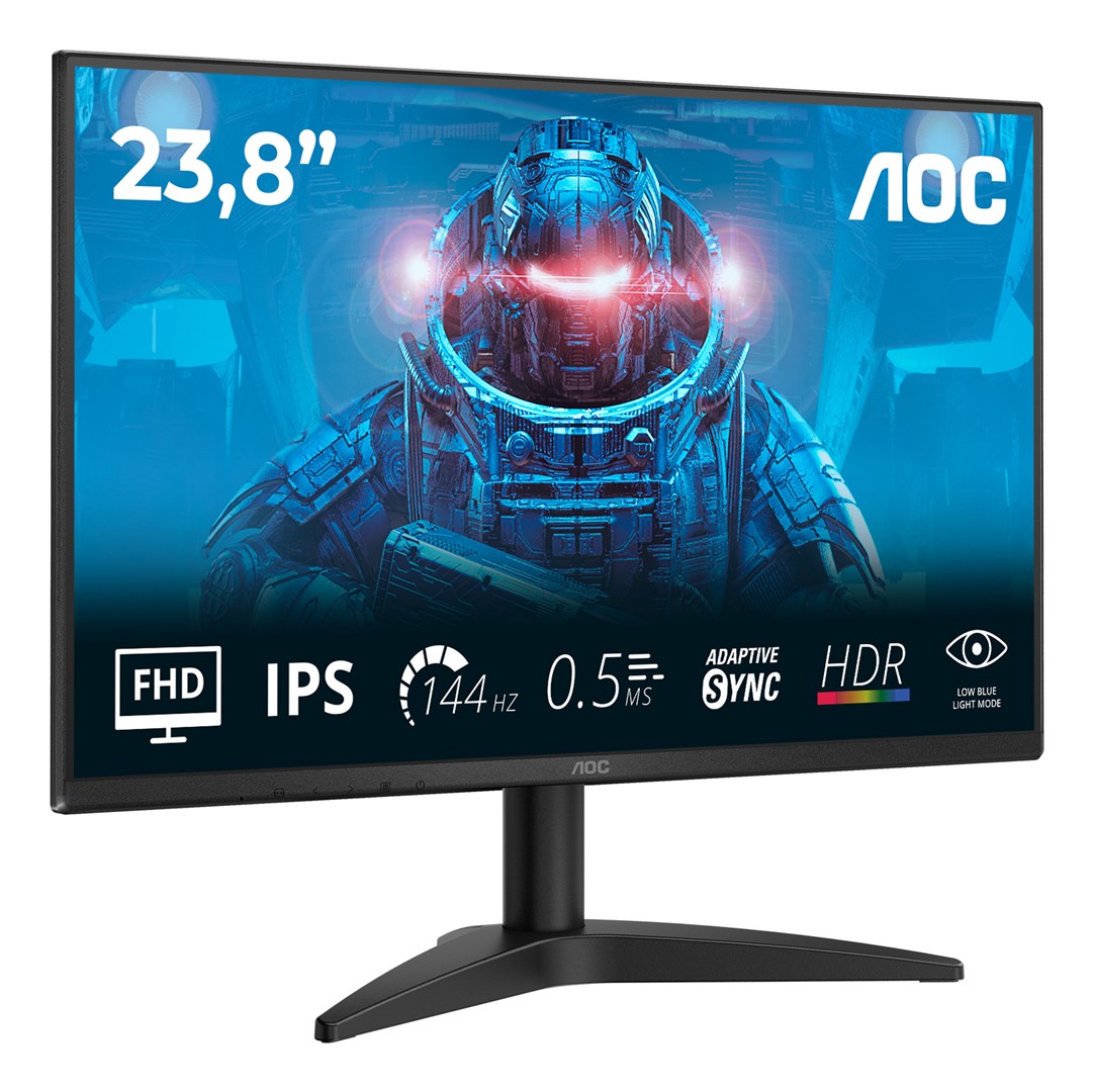 AOC 24B36X computer monitor 60.5 cm (23.8") 1920 x 1080 pixels Full HD LED Black – AOC