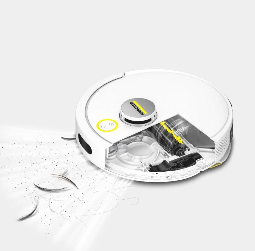 KARCHER RVC 3 Comfort white floor cleaning robot with base station – KARCHER