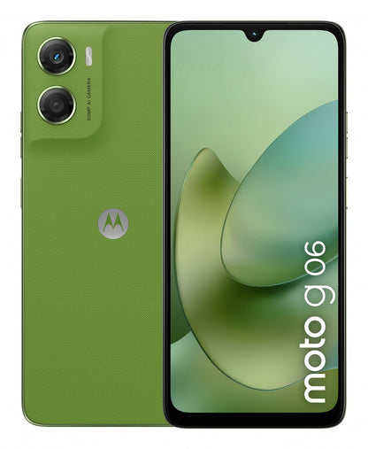 Motorola moto g06 17.5 cm (6.88") Dual SIM Android 15 4G USB Type-C 4 GB 256 GB 5200 mAh Green