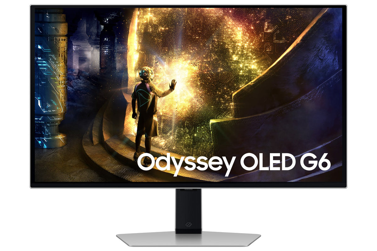 Samsung S27DG610SU datorskärm 68.6 cm (27") 2560 x 1440 pixlar Quad HD OLED Silver – Samsung