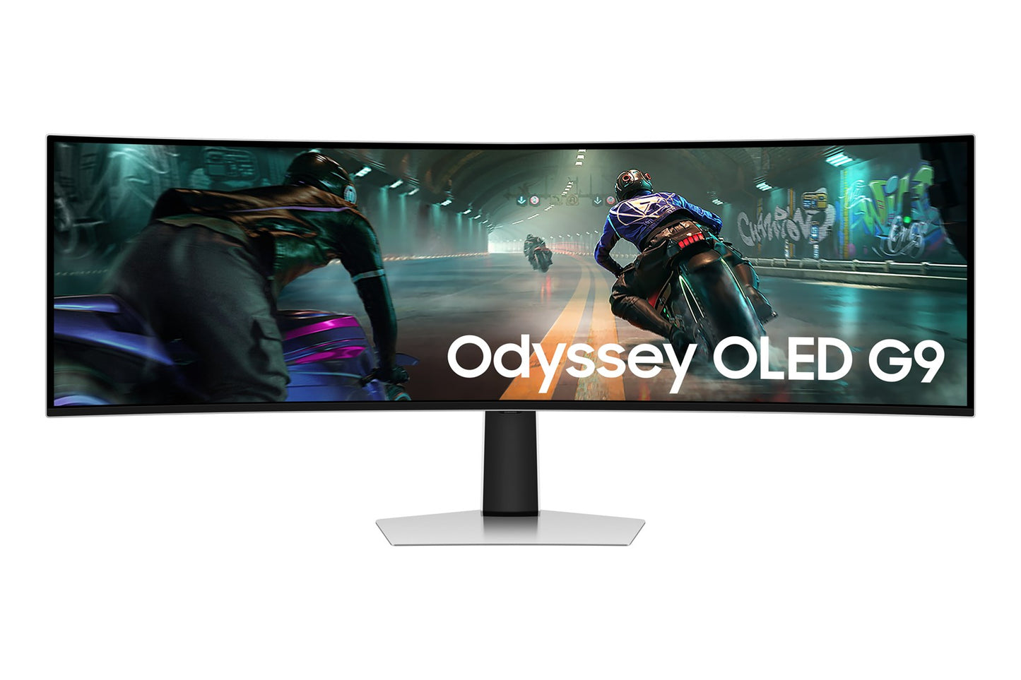 Samsung S49DG910SU datorskärm 124.5 cm (49") 5120 x 1440 pixels Dual QHD OLED Silver – Samsung