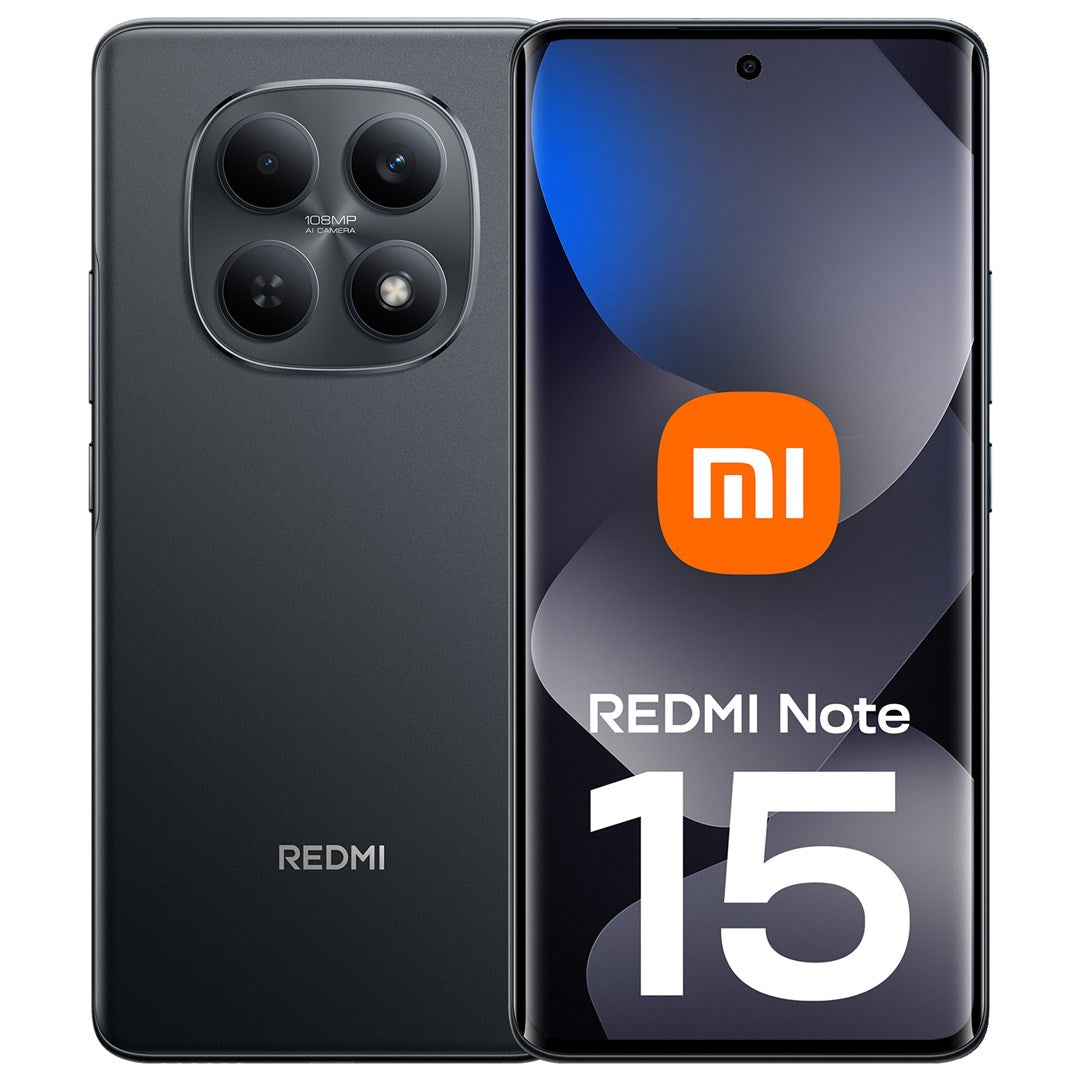 Xiaomi Redmi Note 15 17.2 cm (6.77") 8 GB 256 GB 6000 mAh Black – Xiaomi