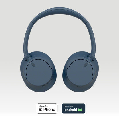 Sony WH-CH720N Headset Kabel & Trådlös Huvudband Samtal/musik USB Type-C Bluetooth Blå
