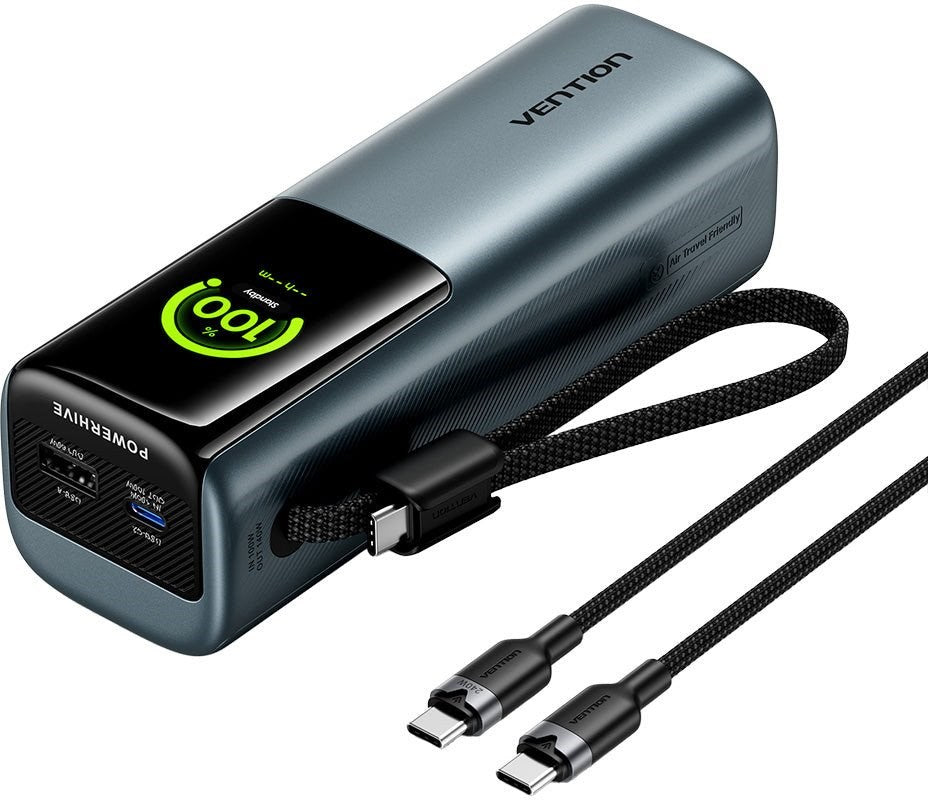 Vention Powerhive 27000mAh 200W power bank + cable – Vention