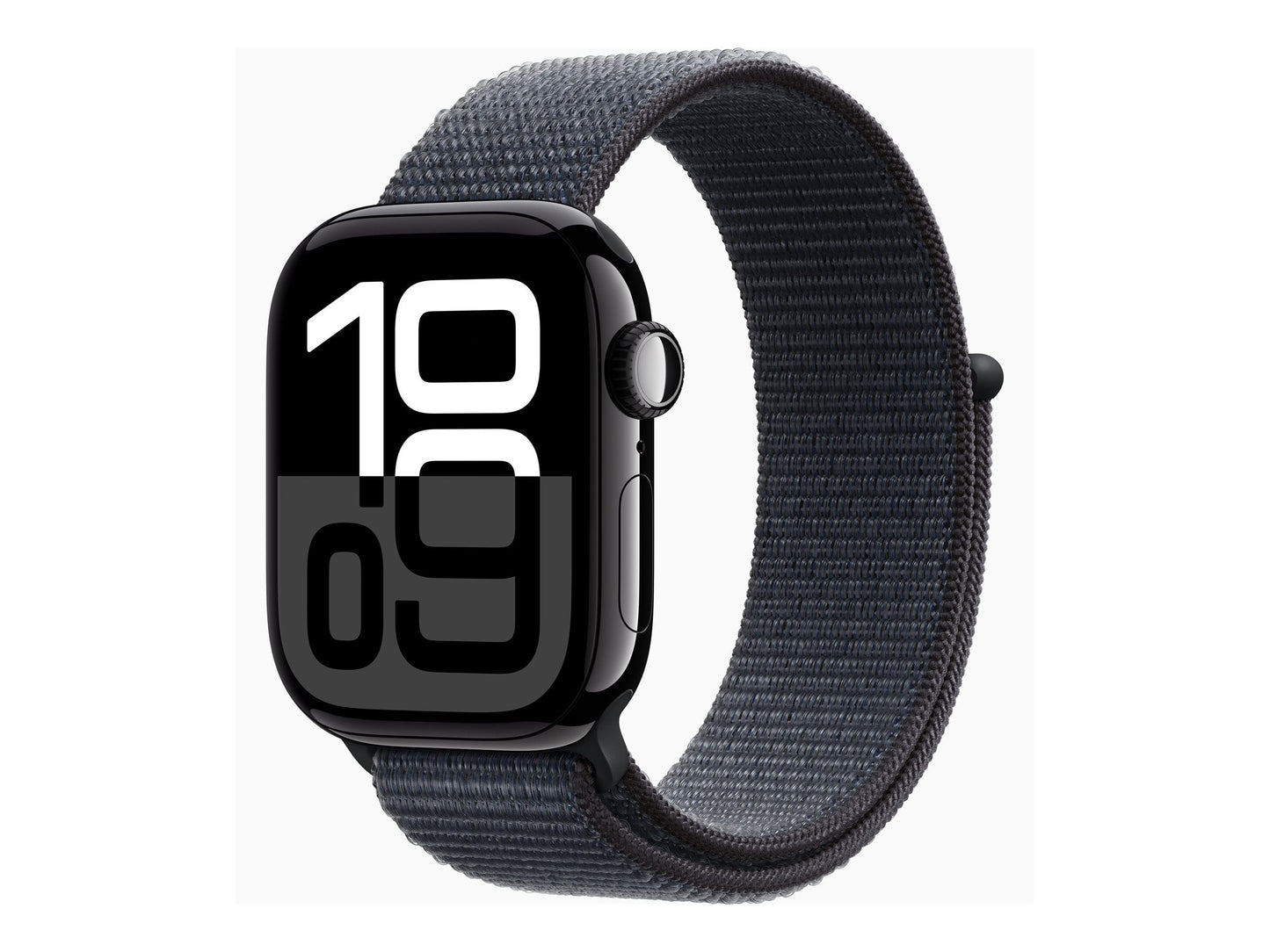 Apple Watch Series 10 4G 42mm Svart (Svart Nylonband) – Apple