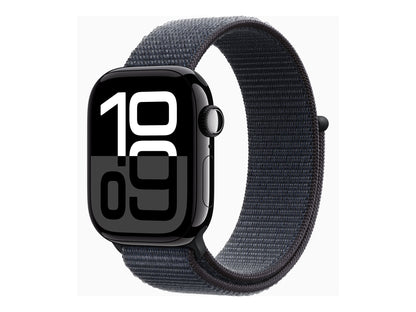 Apple Watch Series 10 4G 42mm Svart (Svart Nylonband) – Apple