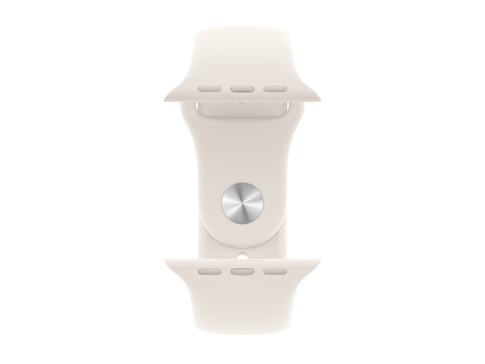 Apple Watch SE 3 44mm Guld (Beige Gummiband M/L) – Apple