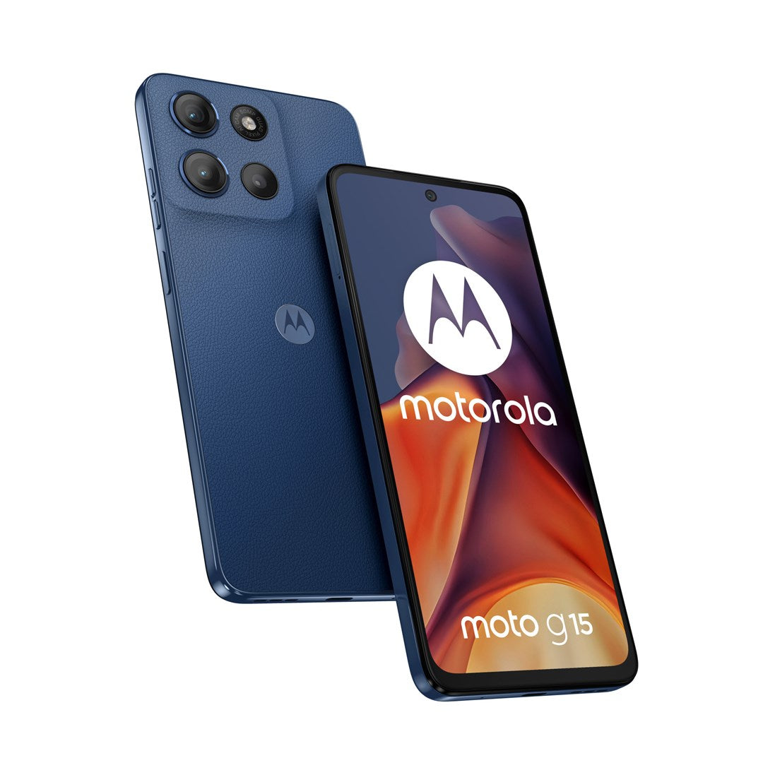 Motorola Moto G15 8GB/128GB Mörkblå – Motorola