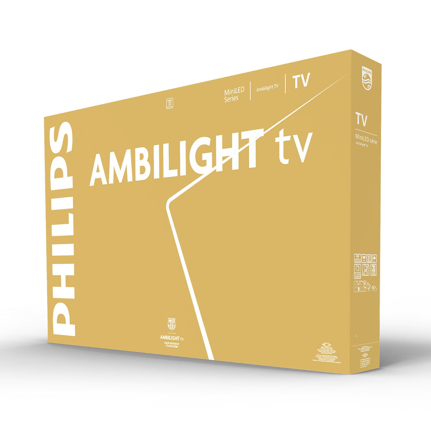 Philips 65MLED920 165.1 cm (65") Smart TV Wi-Fi Svart – Philips