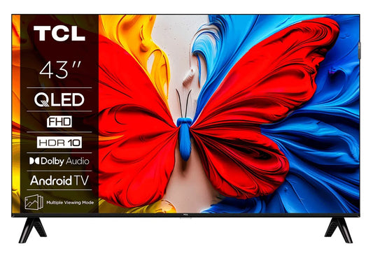 TCL 43V5C TV 109.2 cm (43") Full HD Smart TV Wi-Fi Black – TCL