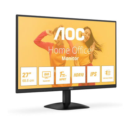AOC B3 Q27B35E computer monitor 68.6 cm (27") 2560 x 1440 pixels Quad HD LED Black – AOC
