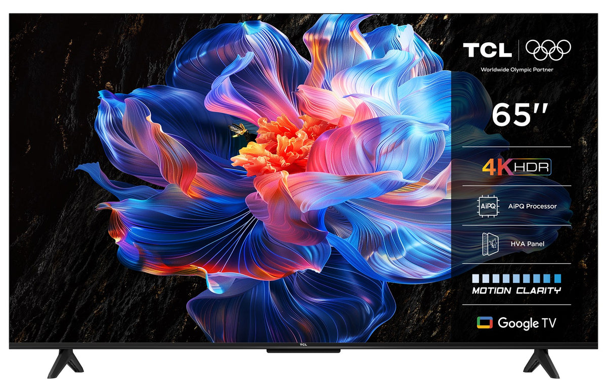TCL 65P69K TV 165.1 cm (65") 4K Ultra HD Smart TV Wi-Fi Svart – TCL
