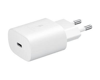 Samsung USB-C Snabbladdare 25W Vit – Samsung