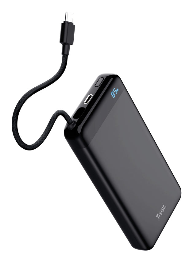 Trust Fiera Snabbladdare Powerbank 20.000mAh Svart – Trust