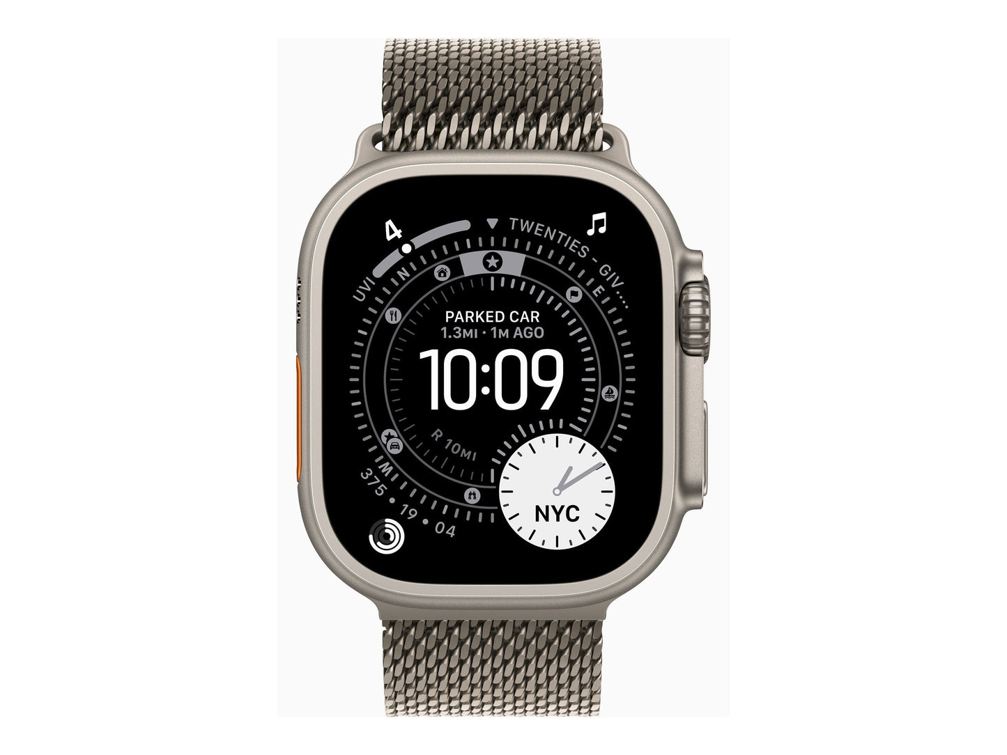 Apple Watch Ultra 3 49mm Titanium (Titanium Milanese Rem M) – Apple