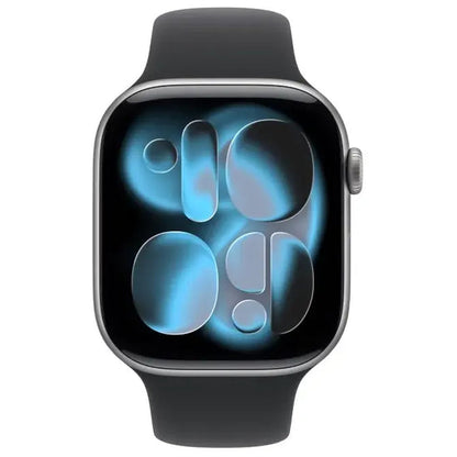 Apple Watch Series 11 46mm Grå (Svart Gummiband M/L) – Apple