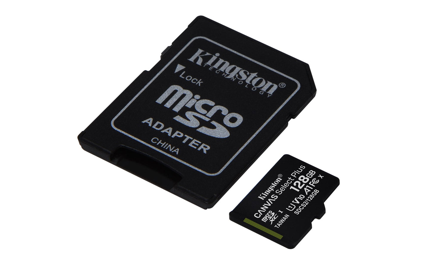 Kingston Canvas Select Plus microSDXC 128GB + SD adapter