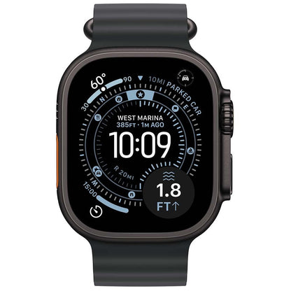 Apple Watch Ultra 3 49mm Svart (Svart Gummiband) – Apple
