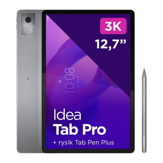 Lenovo Idea Tab Pro Mediatek 128  GB 32.3 cm (12.7") 8 GB Wi-Fi 6E (802.11ax) Android 14 Grey – Lenovo