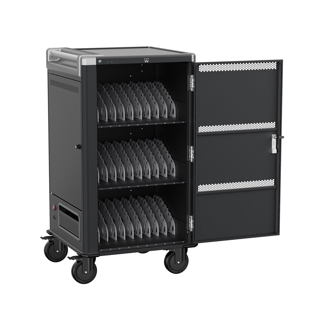 Ewent EW1700 portable device management cart/cabinet Black, Grey – EWENT
