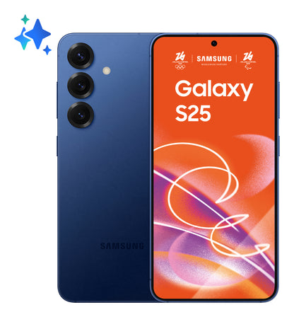 Samsung Galaxy S25 15.8 cm (6.2") Dual SIM Android 15 5G USB Type-C 12 GB 512 GB 4000 mAh Navy – Samsung