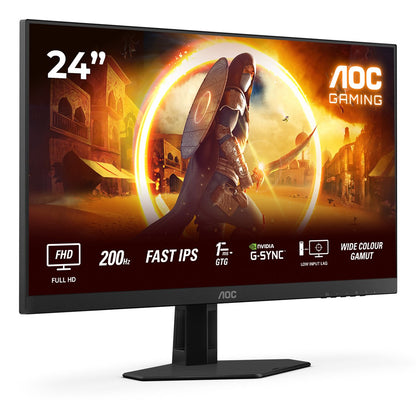 AOC G4 24G4HRE computer monitor 60.5 cm (23.8") 1920 x 1080 pixels Full HD LED Black, Red – AOC