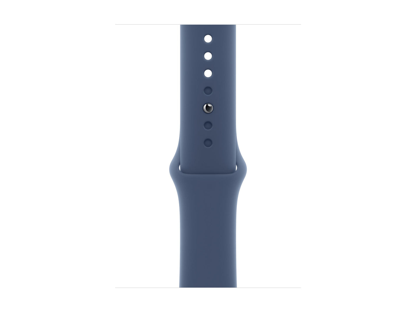 Apple Watch Series 10 46mm Silver (Blå Gummiband M/L) – Apple