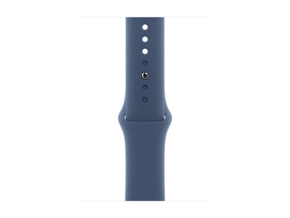 Apple Watch Series 10 46mm Silver (Blå Gummiband M/L) – Apple