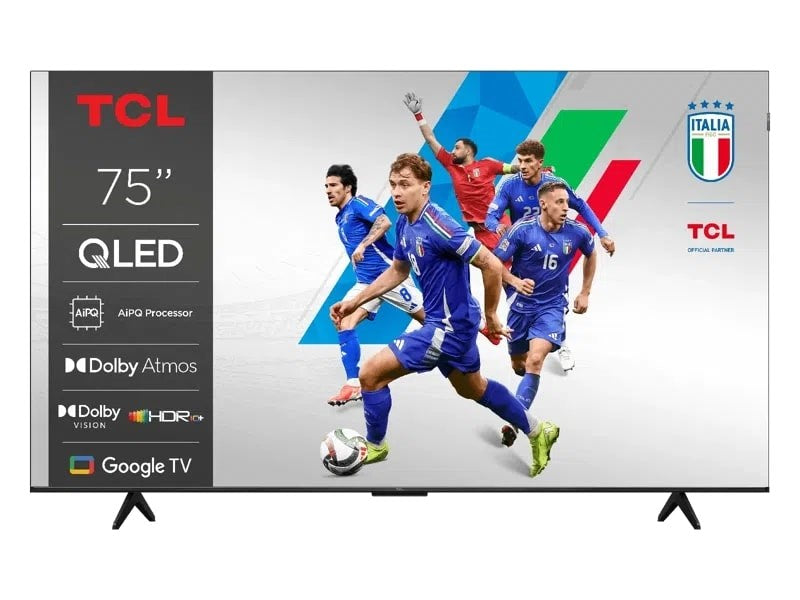 TCL T69C 75T69C TV 190.5 cm (75") 4K Ultra HD Smart TV Wi-Fi Metallisk 350 cd/m² – TCL