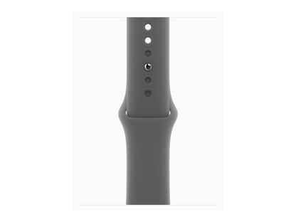 Apple Watch Series 11 42mm 5G Naturel Titanium (Grå Gummiband M/L) – Apple