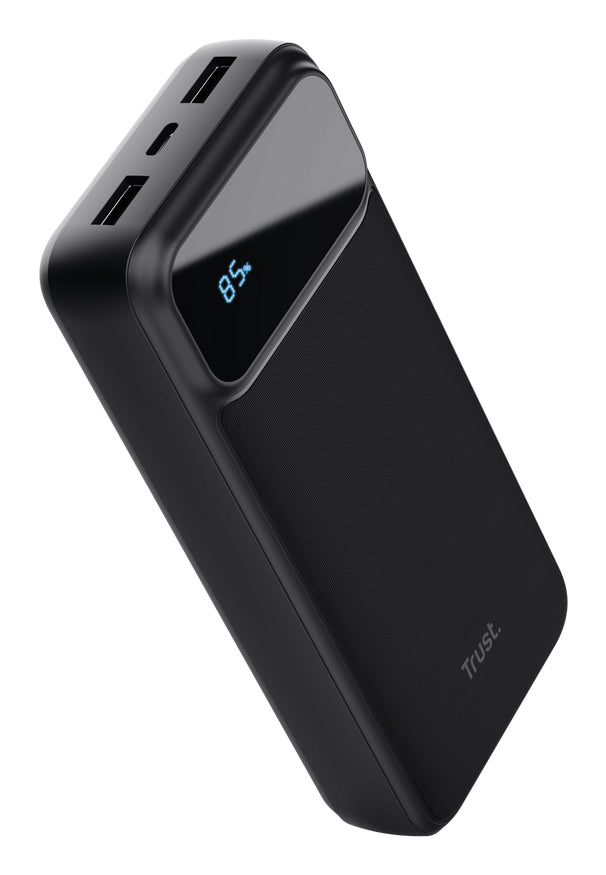 Trust Avala Snabbladdare Powerbank 20.000mAh Svart – Trust