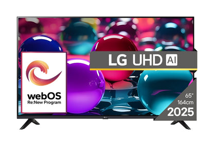 LG UHD AI 65UA73003LA TV 165.1 cm (65") 4K Ultra HD Smart TV Wi-Fi Black – LG