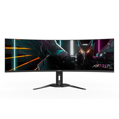 GIGABYTE CO49DQ OLED Curved Gaming Monitor - 5120x1440(DQHD), 1800R, 144Hz, 0.03ms, KVM, FreeSync Premium Pro, HDMI 2.1 – Gigabyte